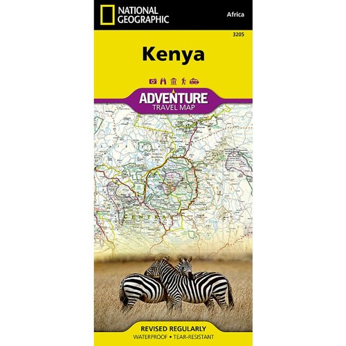 Kenya map national - map, geographic