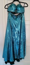 Turquoise Sequin Belly Dance