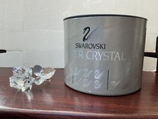 SWAROVSKI SILVER CRYSTAL ROSE