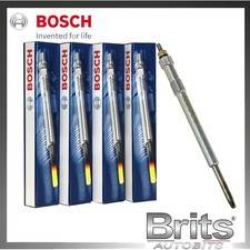 4x BOSCH Glow Plugs Renault