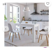 Brand new white table bought - new,