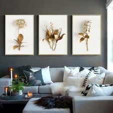 3Pcs Set Flower Canvas
