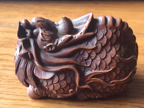 Intricate hand carved chinese - hand-carved,
