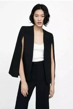 Zara Cape Kimono Blazer Jacket XS Brand New 