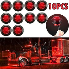 12v Led Round Clearance Red