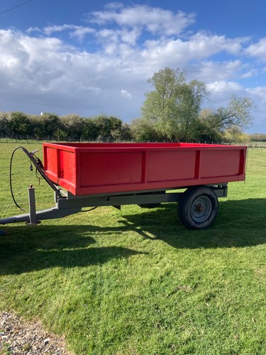 Tonne tipping trailer - tipping,