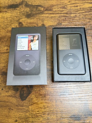 Ipod classic 80gb black 6th - ipod,