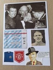 MATT BUSBY MANCHESTER UNITED 1968 EUROPEAN CUP FINAL HAND-SIGNED PHOTOCARD (5)