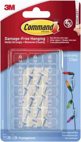 Decoration clips - (20, clips)