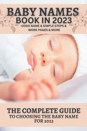 Baby names book - 2023, the