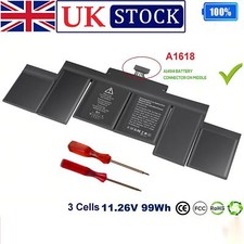 A1398 A1618 Battery For Apple MacBook Pro 15" Retina Late 2013 Mid 2014 2015