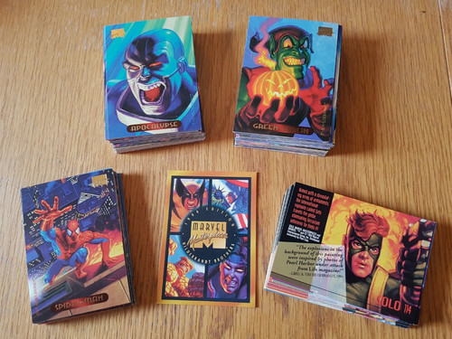 Fleer marvel masterpieces - fleer,
