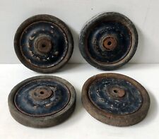 4 Wheels Of Pedal Car Baby Stroller Metal Rubber Art Deco * 18 Cm