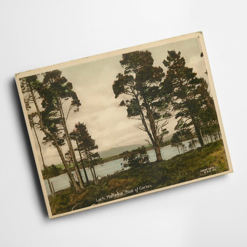 Print vintage scotland - a6,