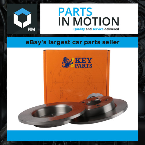 Brake discs pair - brake, solid