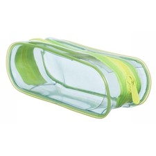 Blue neon transparent oval - blue,