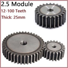 Spur gears pinion gear - gear, 2.5