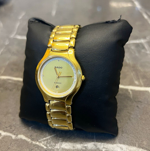 Rado florence gold tone - gold-tone, quartz