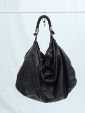 Pauric Sweeney Slouch Hobo Bag Shoulder Leather Black Large