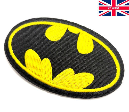 Batman logo iron sew patch - sew,