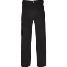 TROJAN Cargo Trousers - Black
