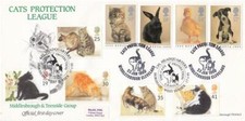 1990 RSPCA - Muscroft Cats Protection, Middlesborough Official - Doubled in 1995
