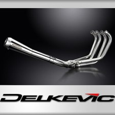 Honda CB750K0-K6 SOHC 69-76 Polished Stainless Exhaust 4-1 Reverse Cone Silencer