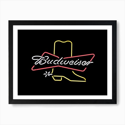 Budweiser beer neon - beer, sign