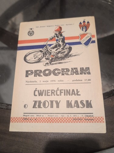 Polish speedway programme - speedway,