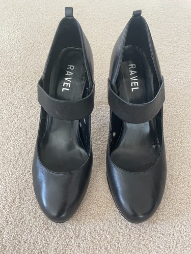 Ravel black leather high - ravel,
