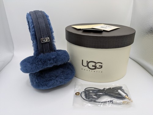 Ugg blue sheepskin wired ear - blue,