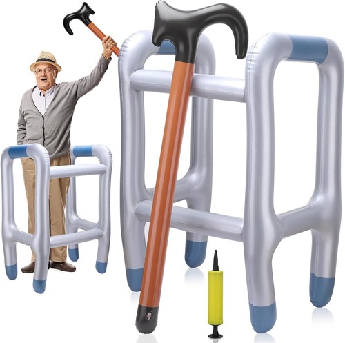 Inflatable zimmer frame - inflatable, blow