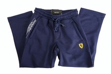 Scuderia Ferrari Kid "Scudetto Fleece" Blue Pants