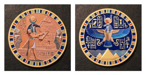 Challenge coin ancient egypt - coin:,