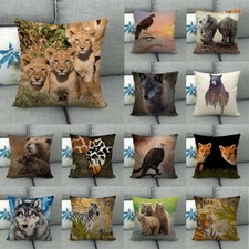 18" Animal Pillow Covers Home