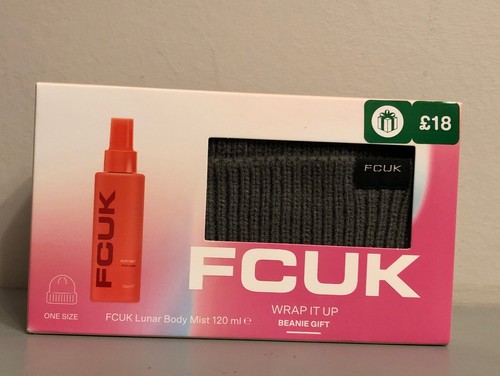 Fcuk gift set beanie hat - fcuk,