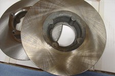 NEW AUSTIN HEALEY SPRITE MG MIDGET BRAKE DISCS WIRE WHEELS PAIR BTA469