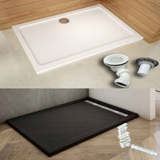 Stone Resin Tray Shower Square