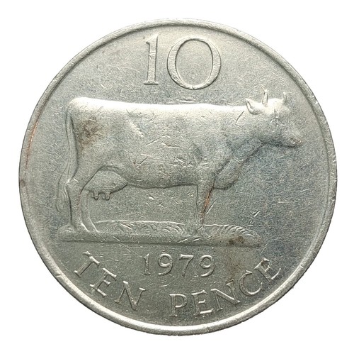 1979 guernsey pence coin - guernsey,