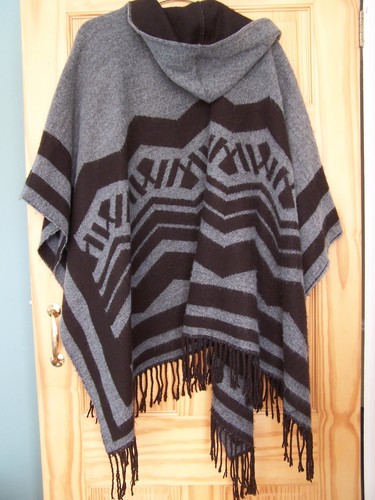 Ladies cosy wrap - , charcoal