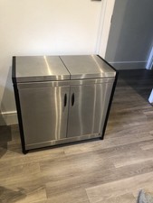 Hostess Trolley HL Series Brushed Stainless Steel 