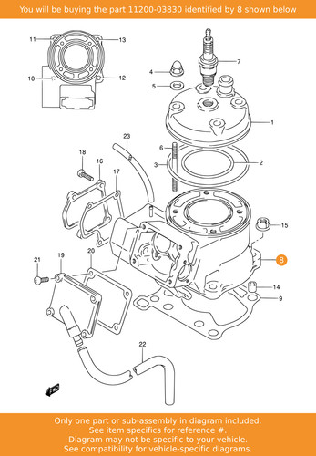 Suzuki cylinder set - suzuki,