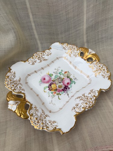 Antique plate serving dish - , by