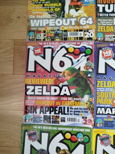 N64 magazine issue vintage - magazine,