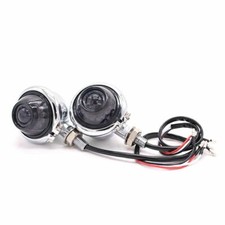 12V LED Chrome Round Indicator
