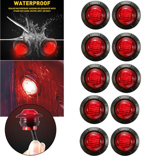 12v led red side - 12v, 1"