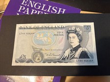 1980 five pound note bank - 1980,