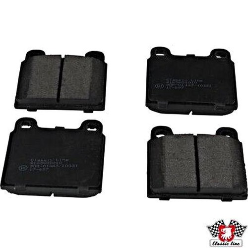 Front axle disc brake pad - disc,