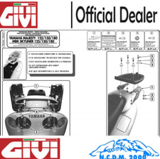 Rear GIVI MONOLOCK SR46M Mount