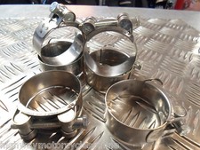 CCM MOTORCYCLE W2 STAINLESS EXHAUST CLAMP CHOOSE YOUR SIZE